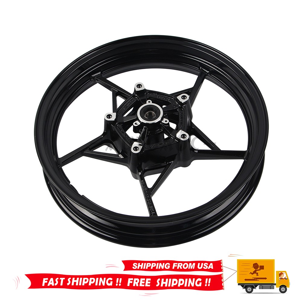 For 2024 2025 Kawasaki Ninja 500 Z500 SE ABS Front Wheel Rim – New 17×3″ Size