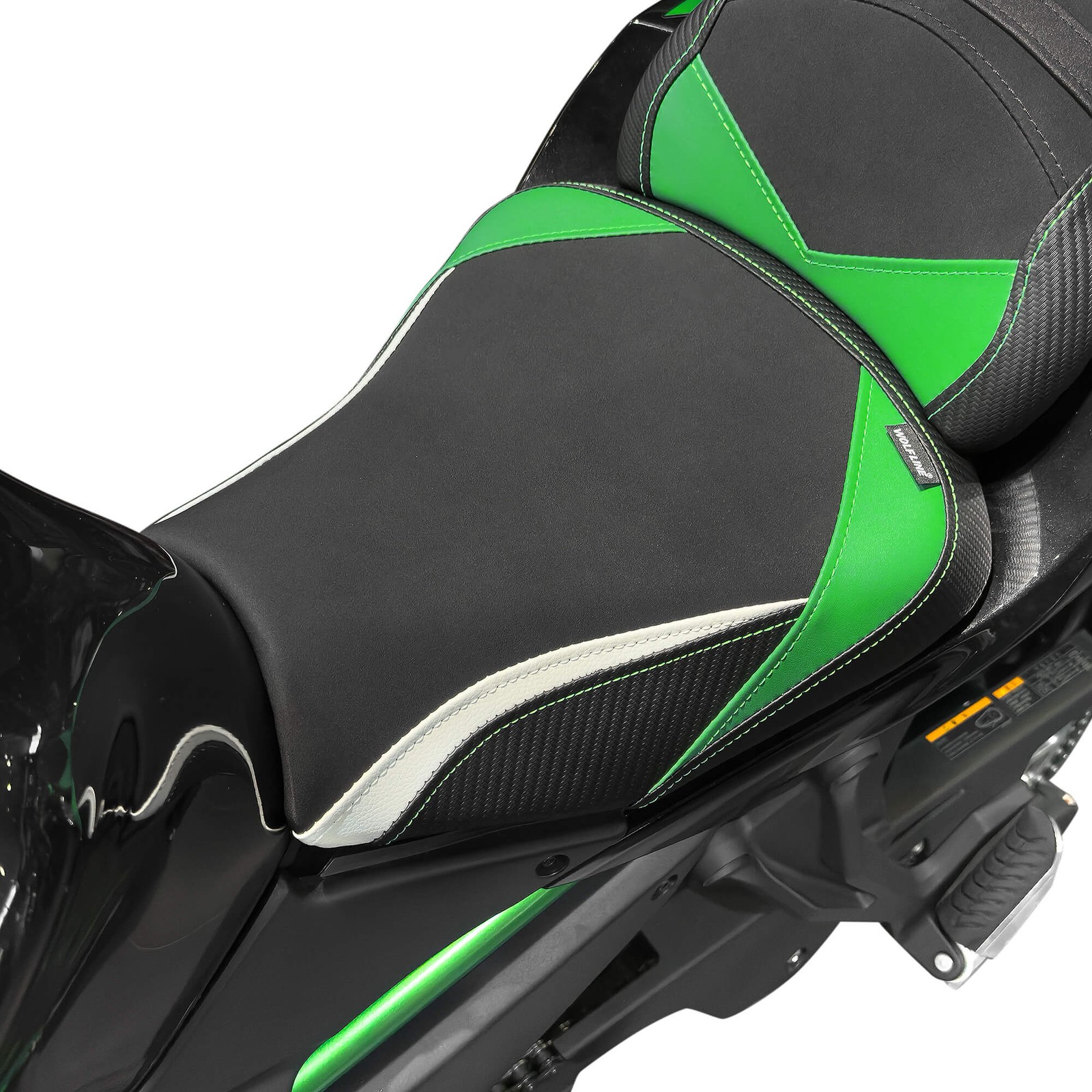 WOLFLINE Rider Seat Cushion for Kawasaki Ninja 650 & Z650 2017-2025 Comfort Ride
