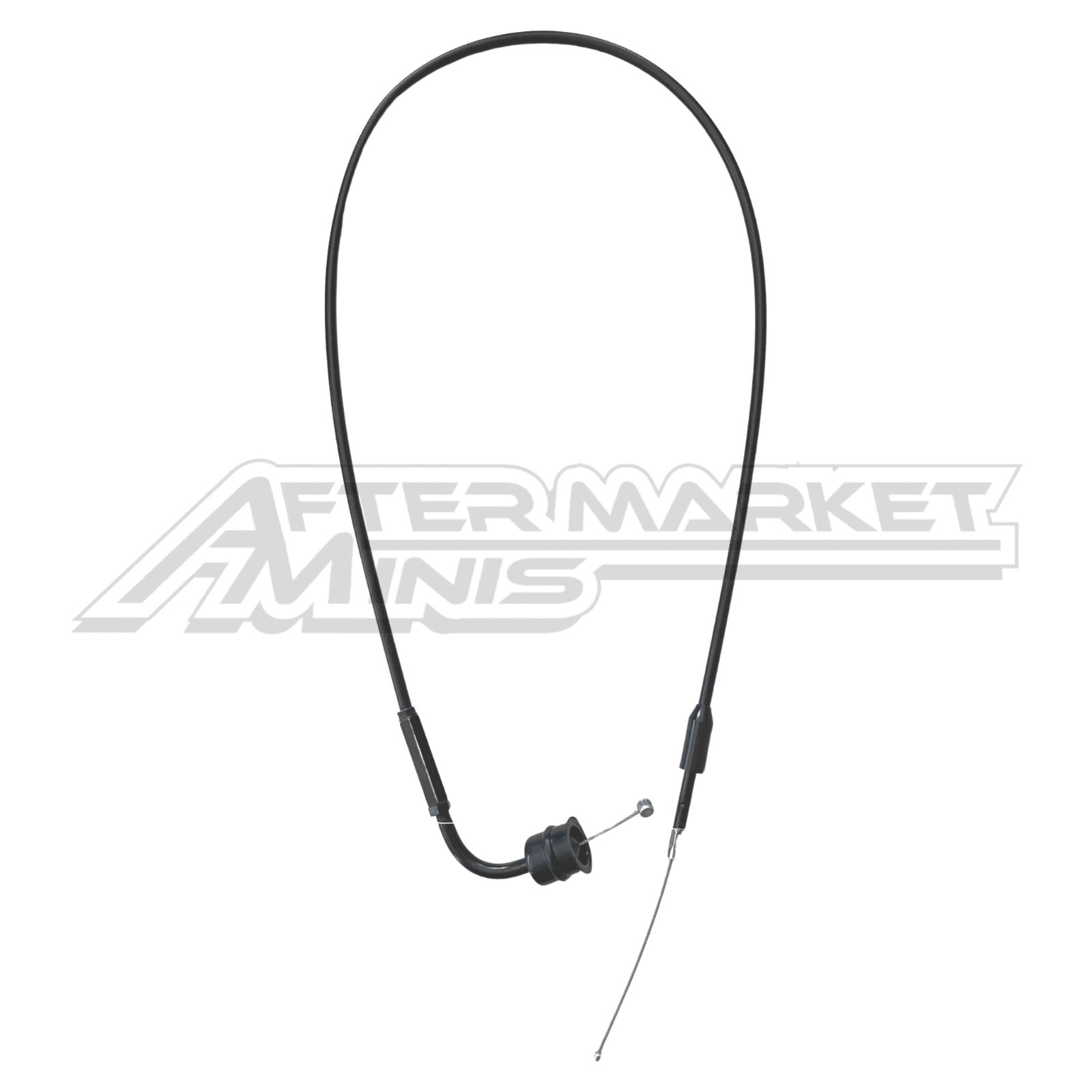 Yamaha PW50 single throttle cable for oil pump delete 2002 and older