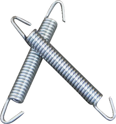 Helix Racing Exhaust Springs 63 mm Zince Pair #495-6302