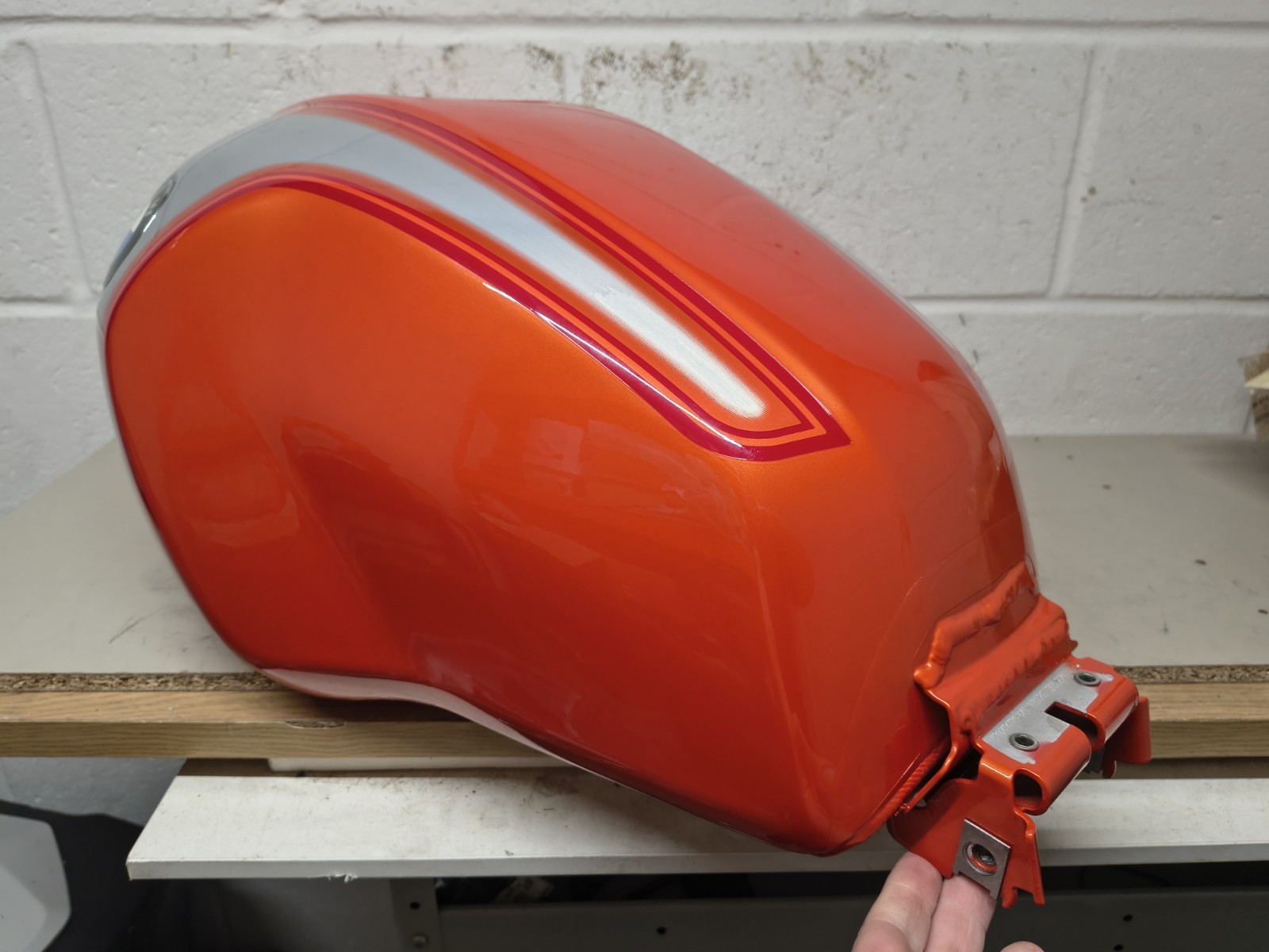 BMW R12S Fuel Petrol Tank Lava Orange R12 S 2025 16115B35945