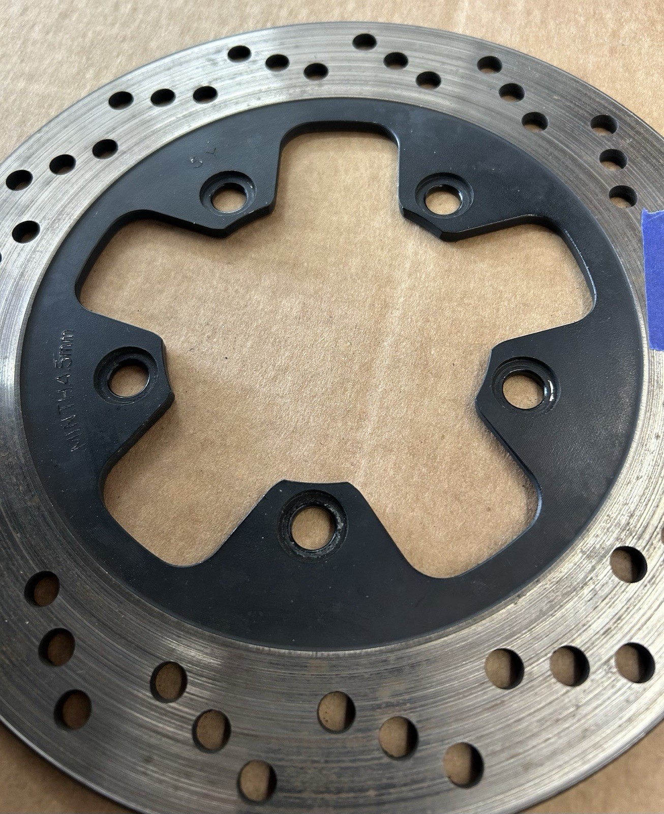 1999-2007 Hayabusa Rear Disc Brake Rotor 4.7mm+ Bandit TL1000 Katana 69211-21E00