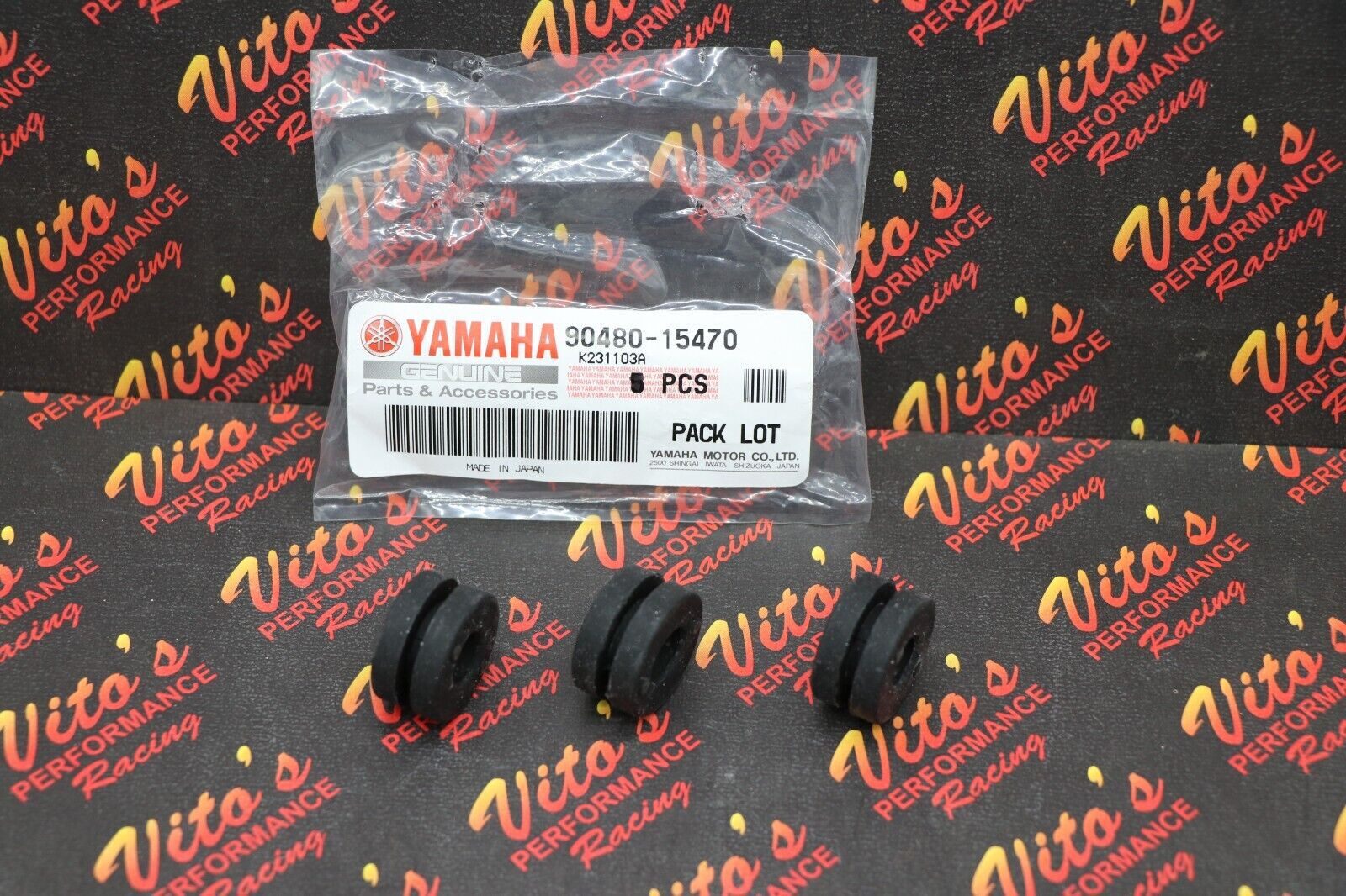 3 X Radiator mounting GROMMETS OEM Factory Yamaha Banshee 1987-2006
