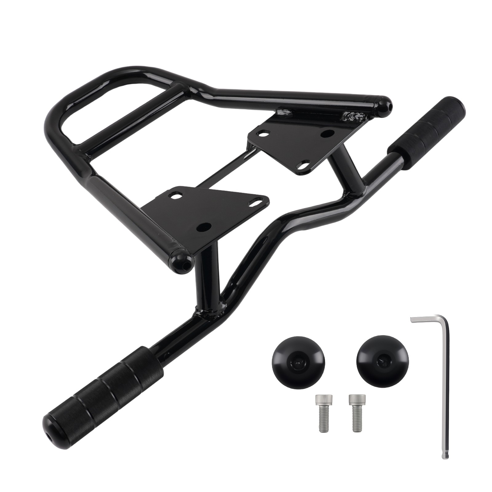 Rear Luggage Rack for Honda Grom MSX 125 SF 2013-2020 150kg Capacity Steel Black