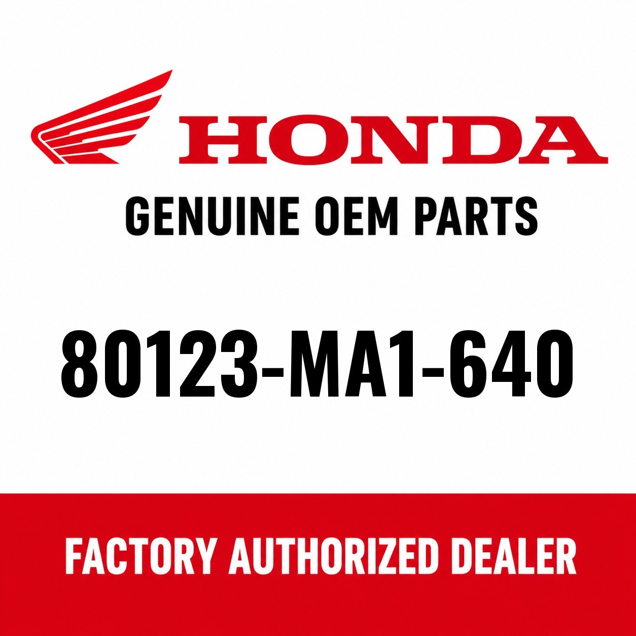 Honda 80123-MA1-640 Splash Guard Collar