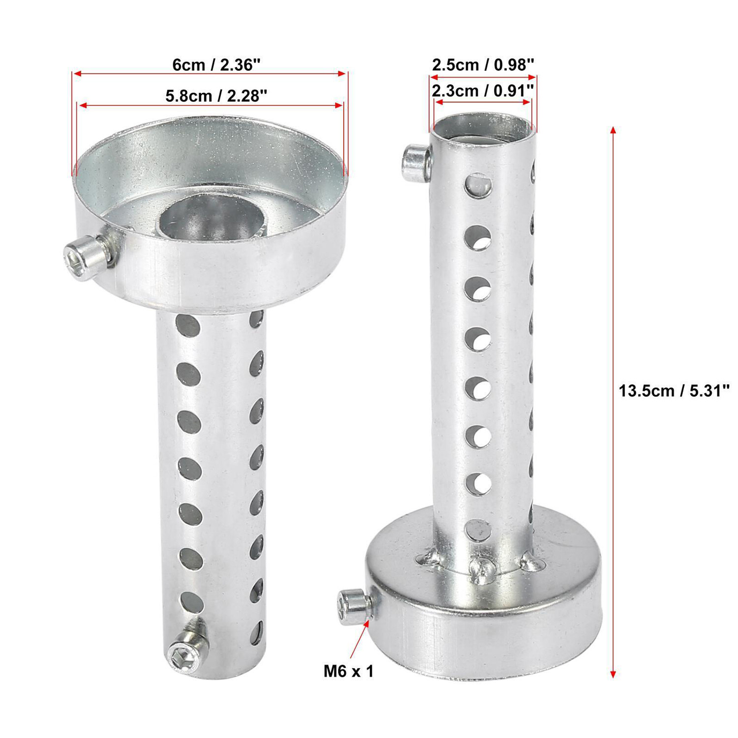 Baffle DB Killer Silencer Universal 60mm Motorcycle Exhaust Can Muffler Insert