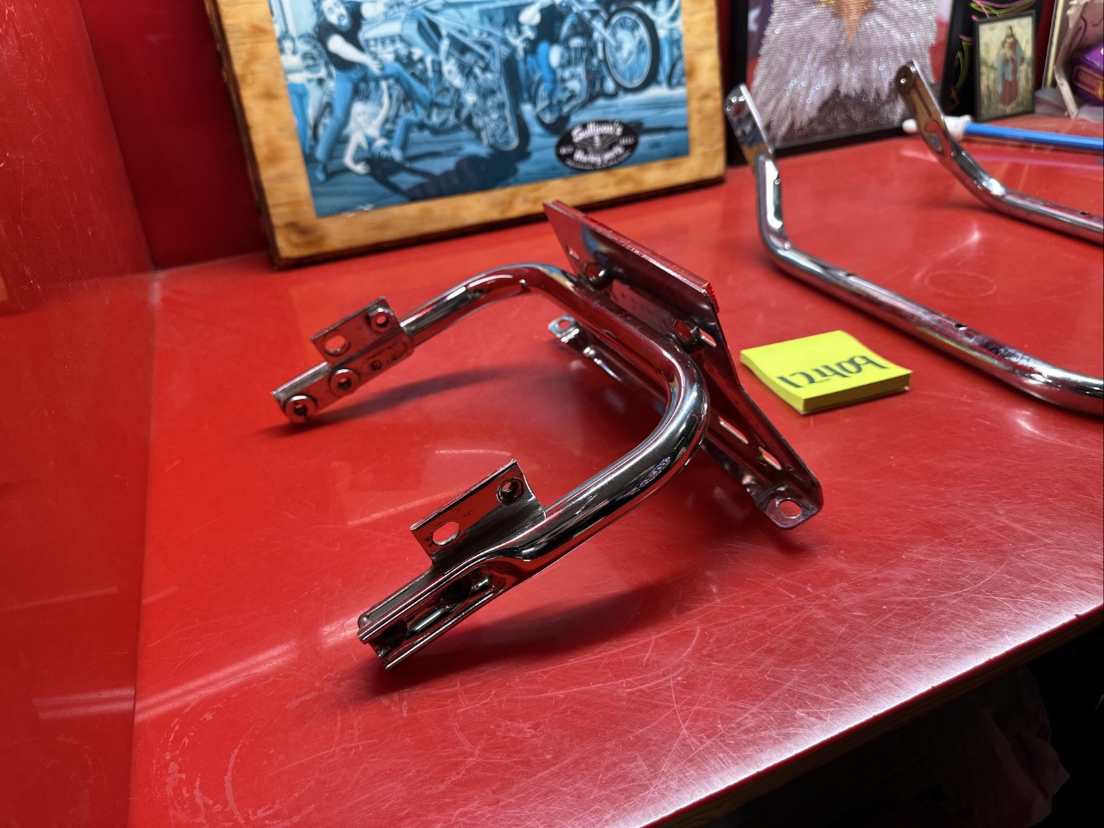 Harley Trunk Tour Pack Mount Bracket Touring Models 1997-2008