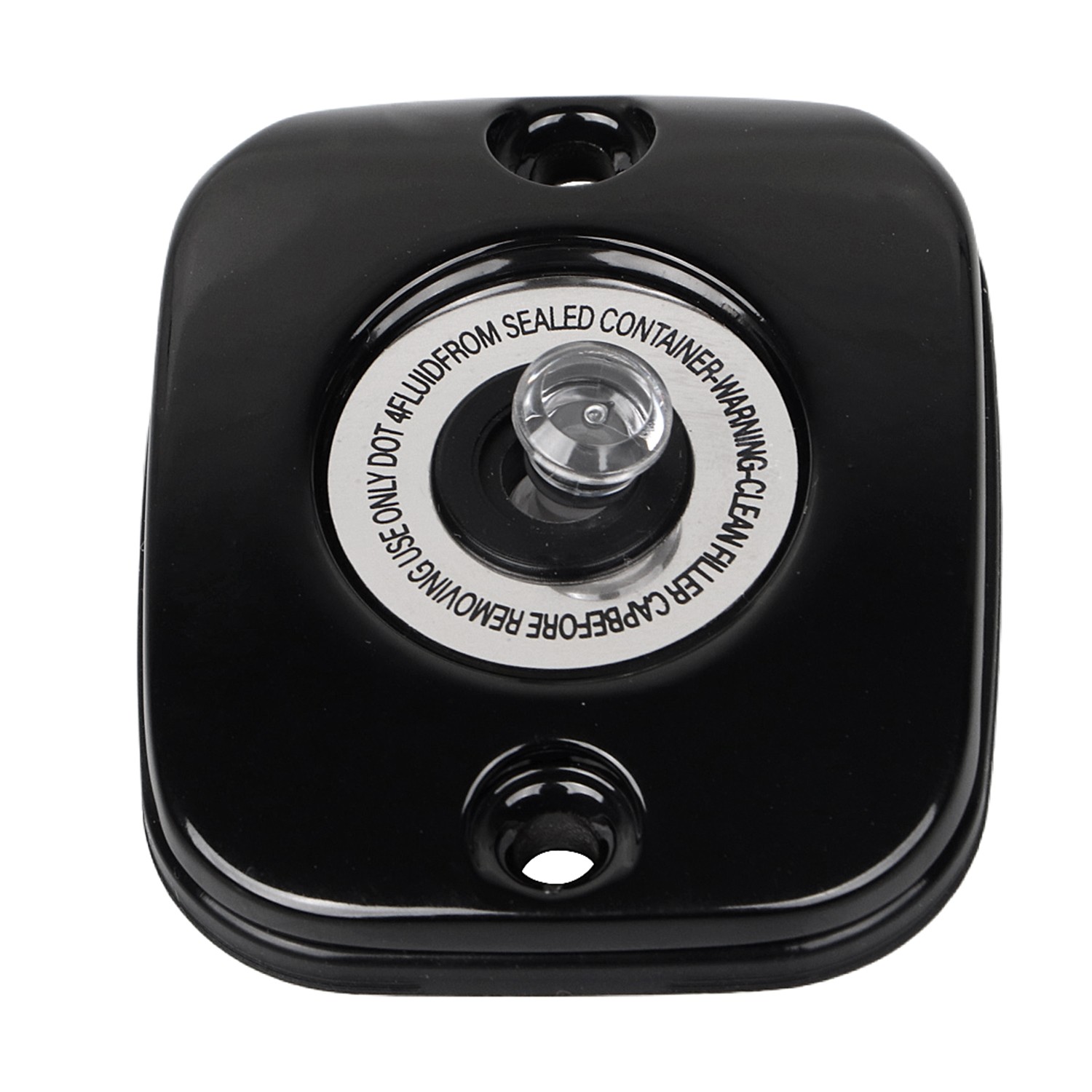Gloss Black Front Brake Master Cylinder Cover For Harley Softail Springer FXSTS