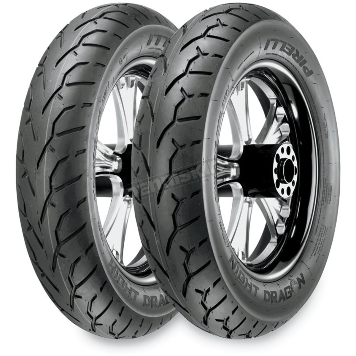 Pirelli Rear Night Dragon 180/70HR-16 Blackwall Tire – 2212300