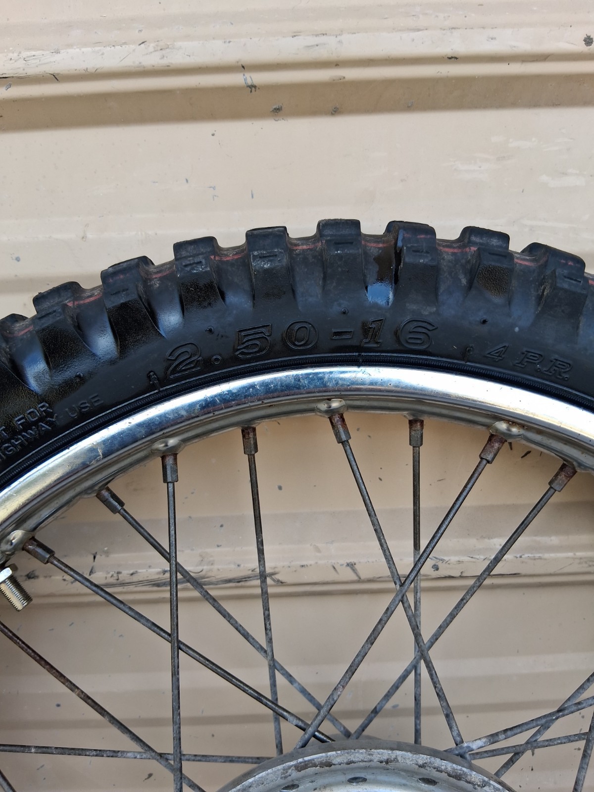 Honda 2009 CRF80 Front Wheel 04-13 CRF80F OEM Original *READ DESCRIPTION*