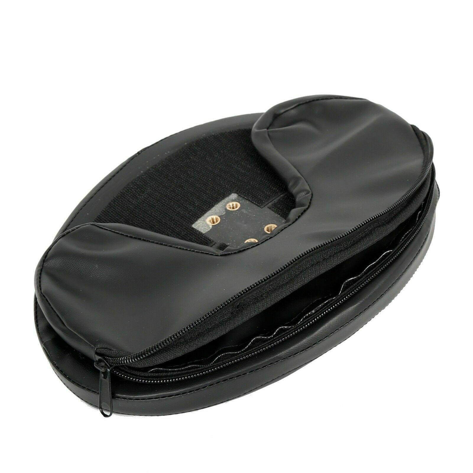 Plug-in Driver Rider Backrest Pad For Harley CVO Touring Road King Glide 97-23