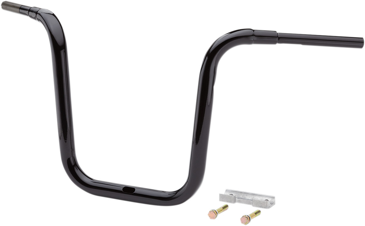 LA Choppers LA-7314-16B 1-1/2in Ape Hanger Handlebar 16in Black Harley FLTR