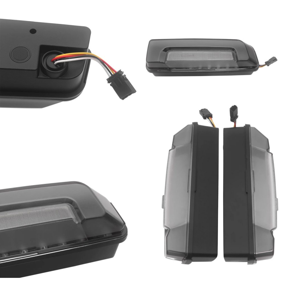 Rear Fender LED Saddlebag Side Light For Harley Touring CVO Road Street Glide23+