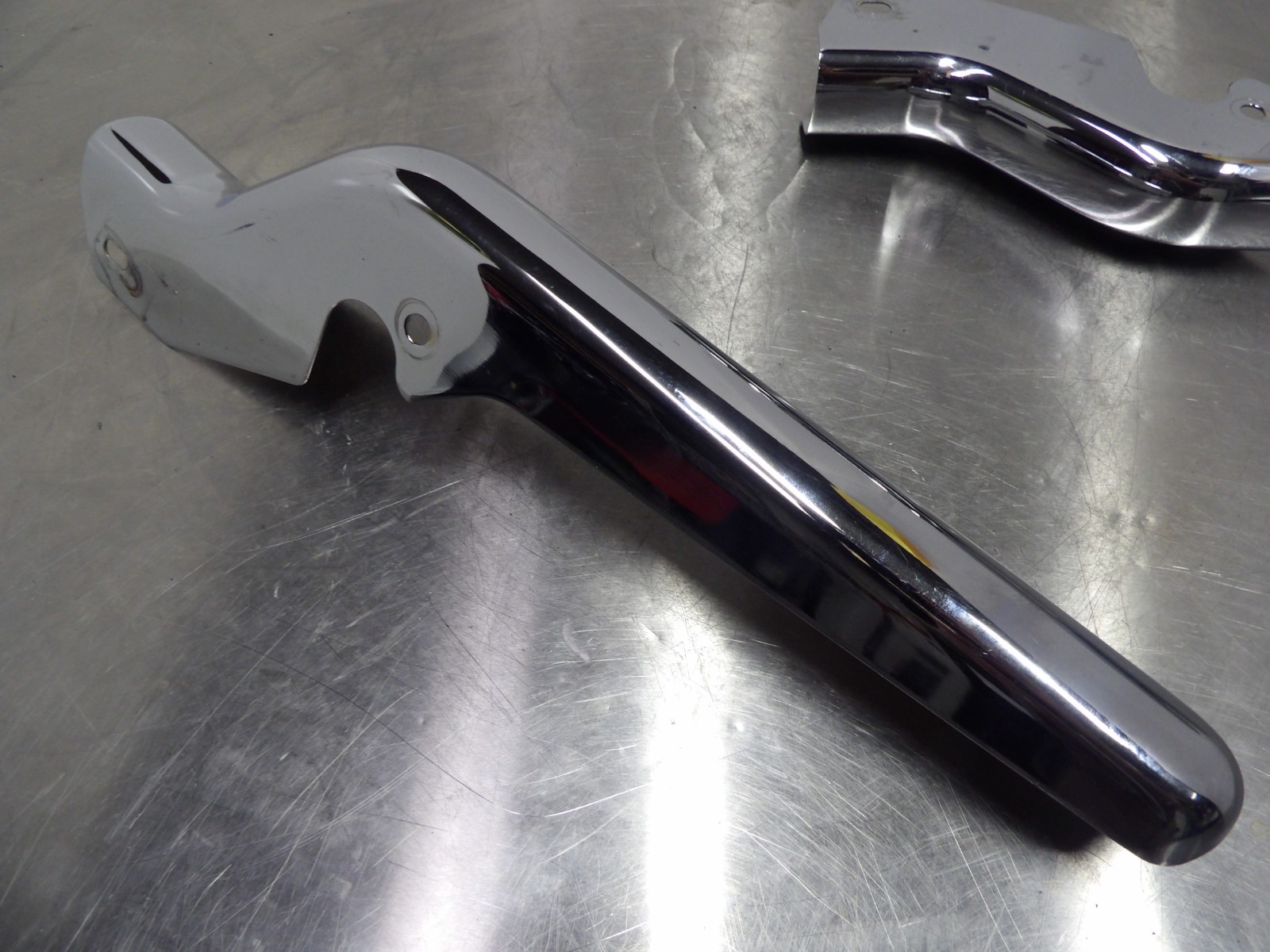 98 Harley Touring FLHT Electra Glide chrome rear frame fender cover set 47502-97