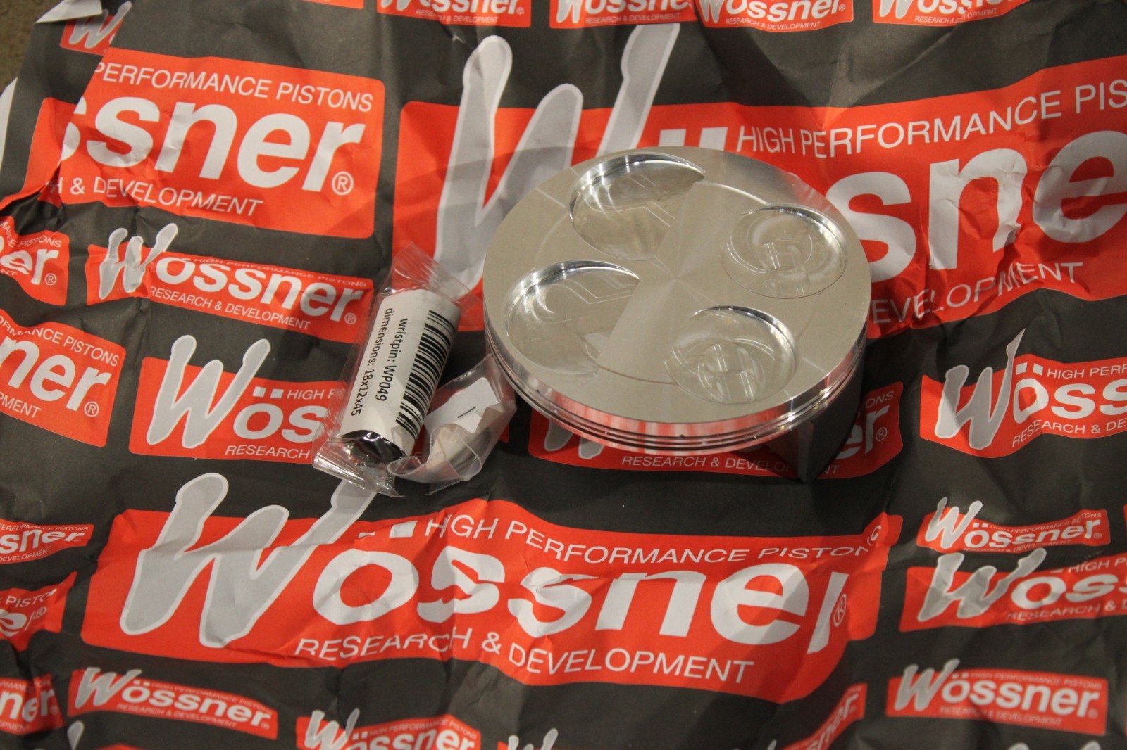 2020-2022 Yamaha YZ450F Wossner 14.0:1 High Compression Piston Kit 8768 KC10