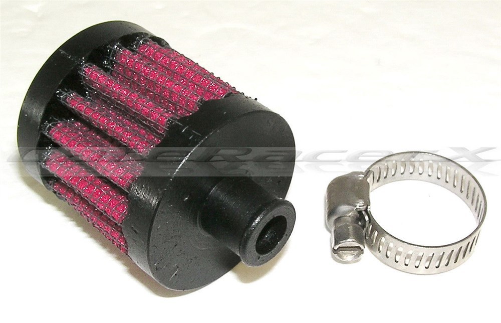 UNI UP-102 3/8″ Clamp On Crankcase Differential Head Vent Breather Filter