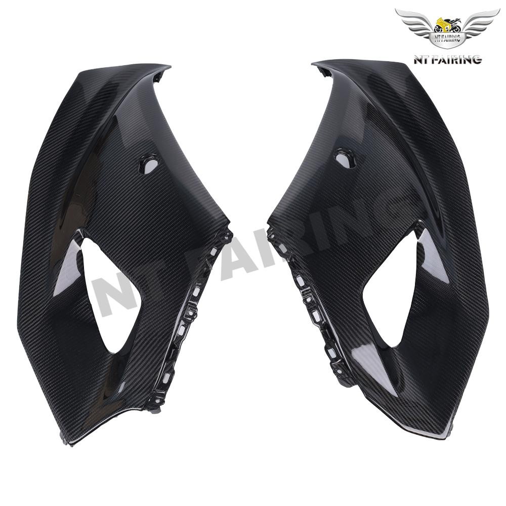 FTD Carbon Fiber 2022-2025 Yamaha YZF R7 Front Upper Side Panels Fairing