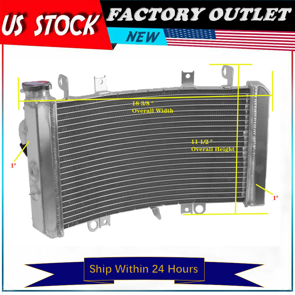 New All Aluminum Radiator For Suzuki Hayabusa GSX1300R GSX1300RZ 2008-2019