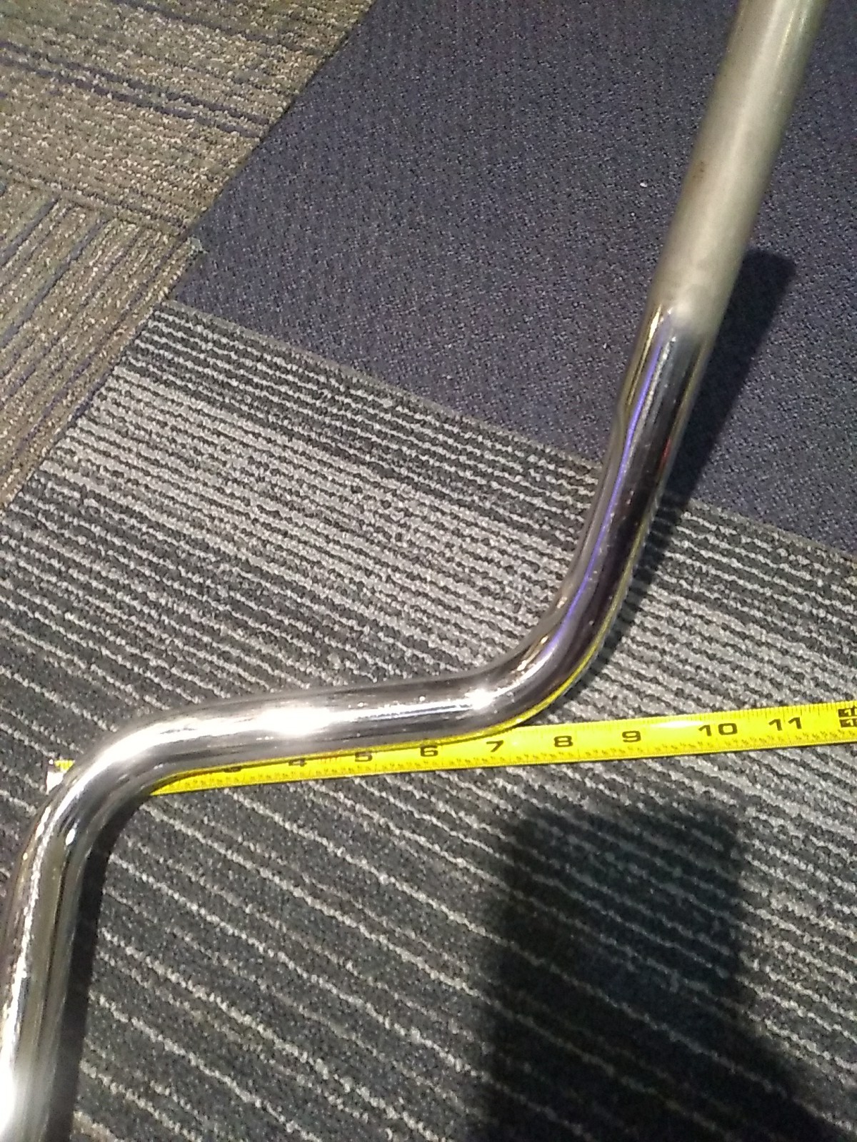 Harley Davidson 1” 17”Wide Handlebars With Chrome and Black Grips