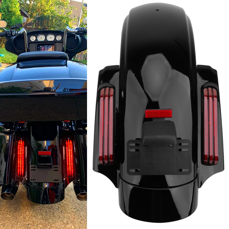 LED Rear Fender System Fit For Harley Touring Road King Glide 14-Up CVO Style
