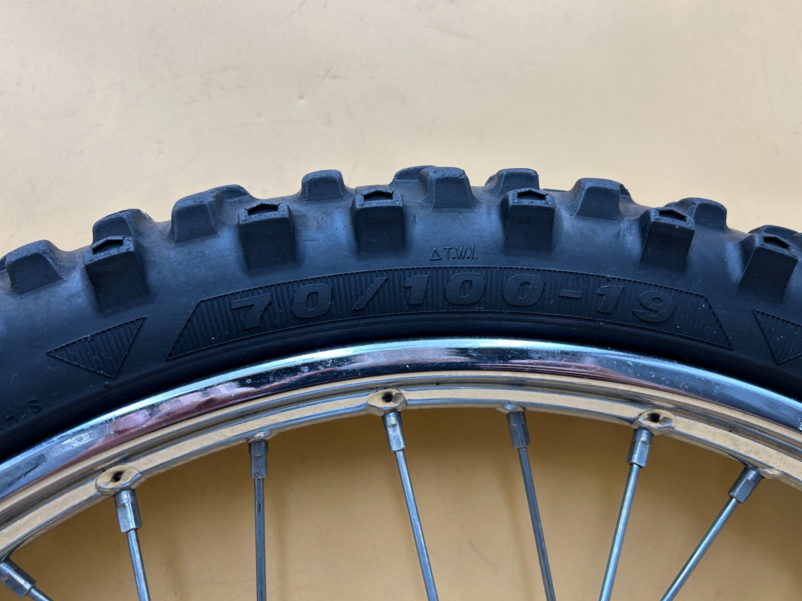 2001-2006 Honda XR100R CRF100F OEM Front Wheel Rim And Tire Complete