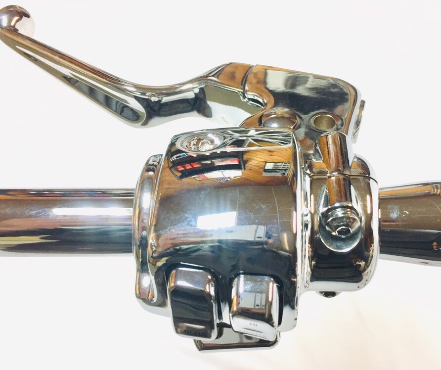 12 X 1 1/4 ” Ape Hanger Chrome Handlebar Kit W Controls 96 – 06 Harley Heritage