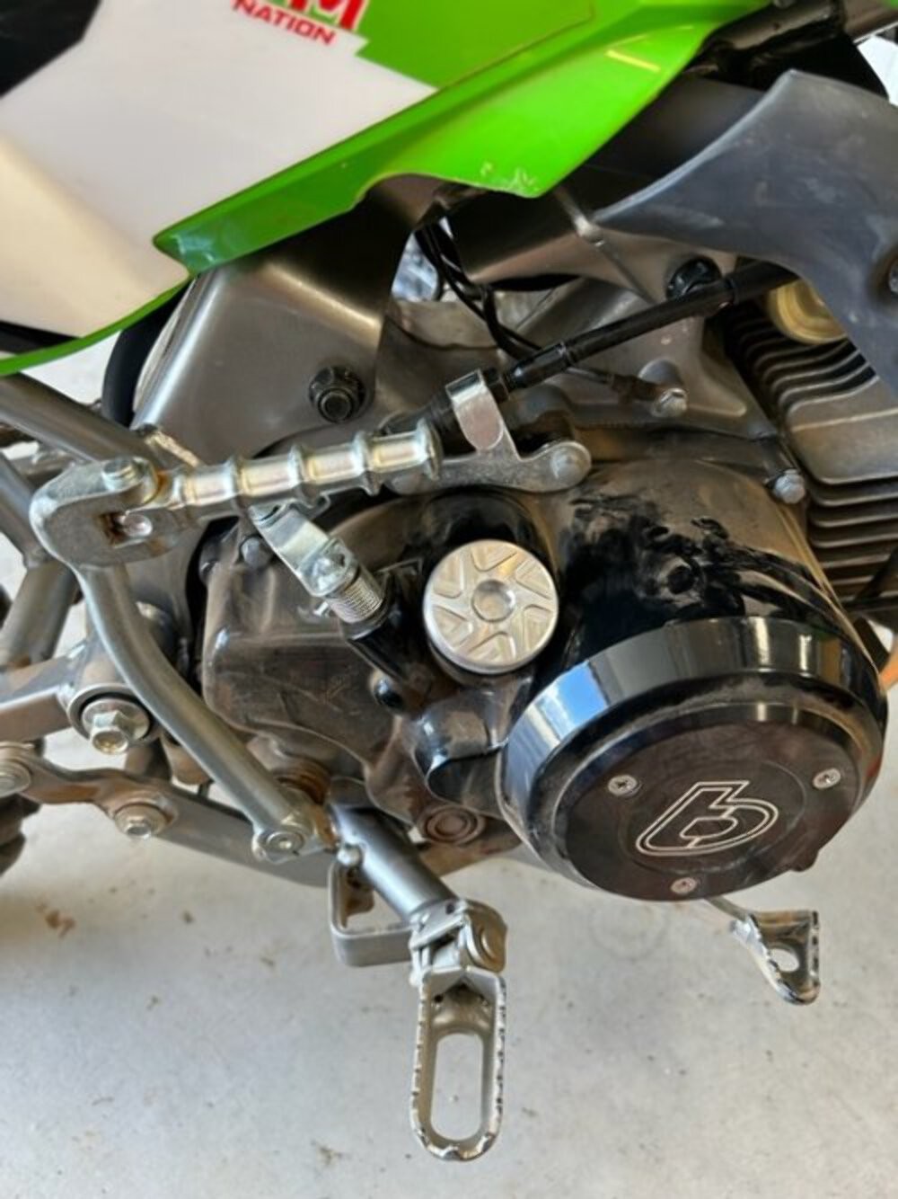 Trick Engineering Oil Fill Plug – KLX110 & Takegawa Side Cover