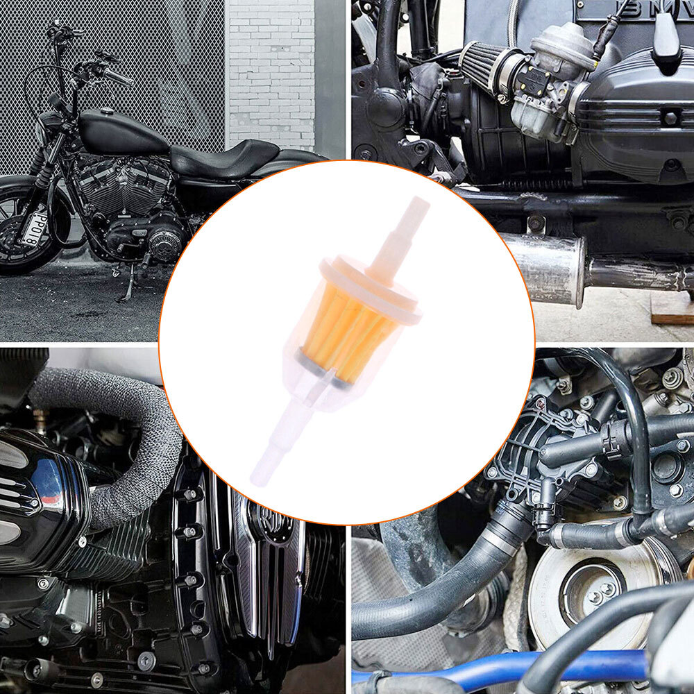 Universal 6.8mm/8mm Engines Gasoline Gas Fuel Filter Oil Cup Motorcycle Parts