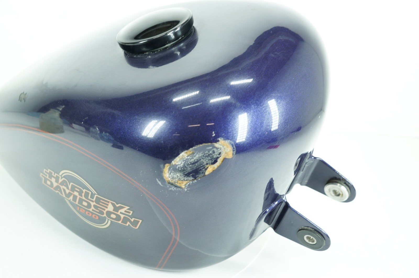 1999 Harley Sportster XL1200 1200 OEM Gas Gasoline Fuel Tank Reservoir DENTED