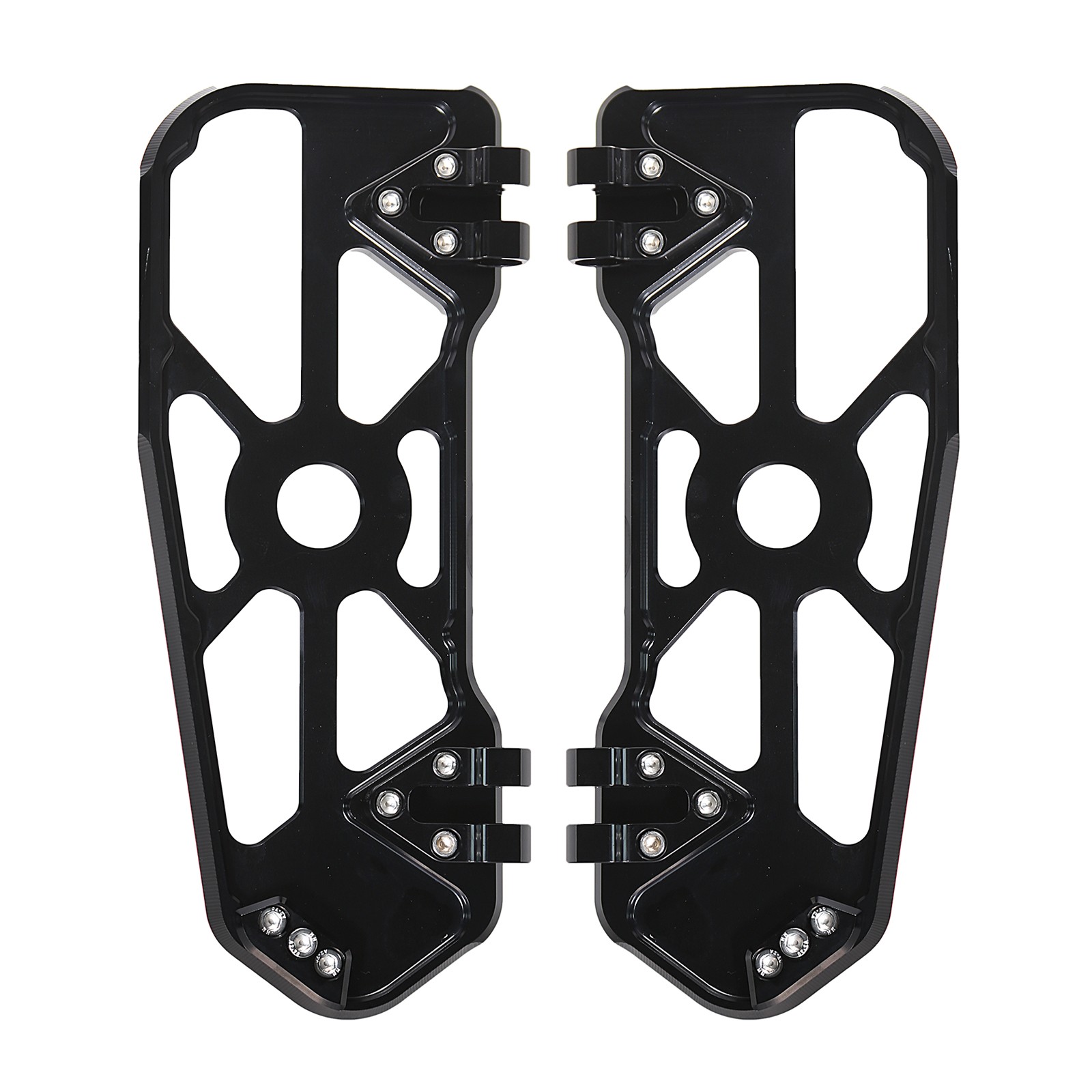 Black Orange Footboard Footpeg Shifter Brake Lever Kits For Harley Touring 2024