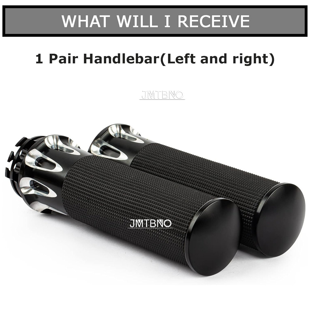 CNC Motorcycle 1″ Hand Grips Handlebar For Harley Davidson XL Sportster 883 1200