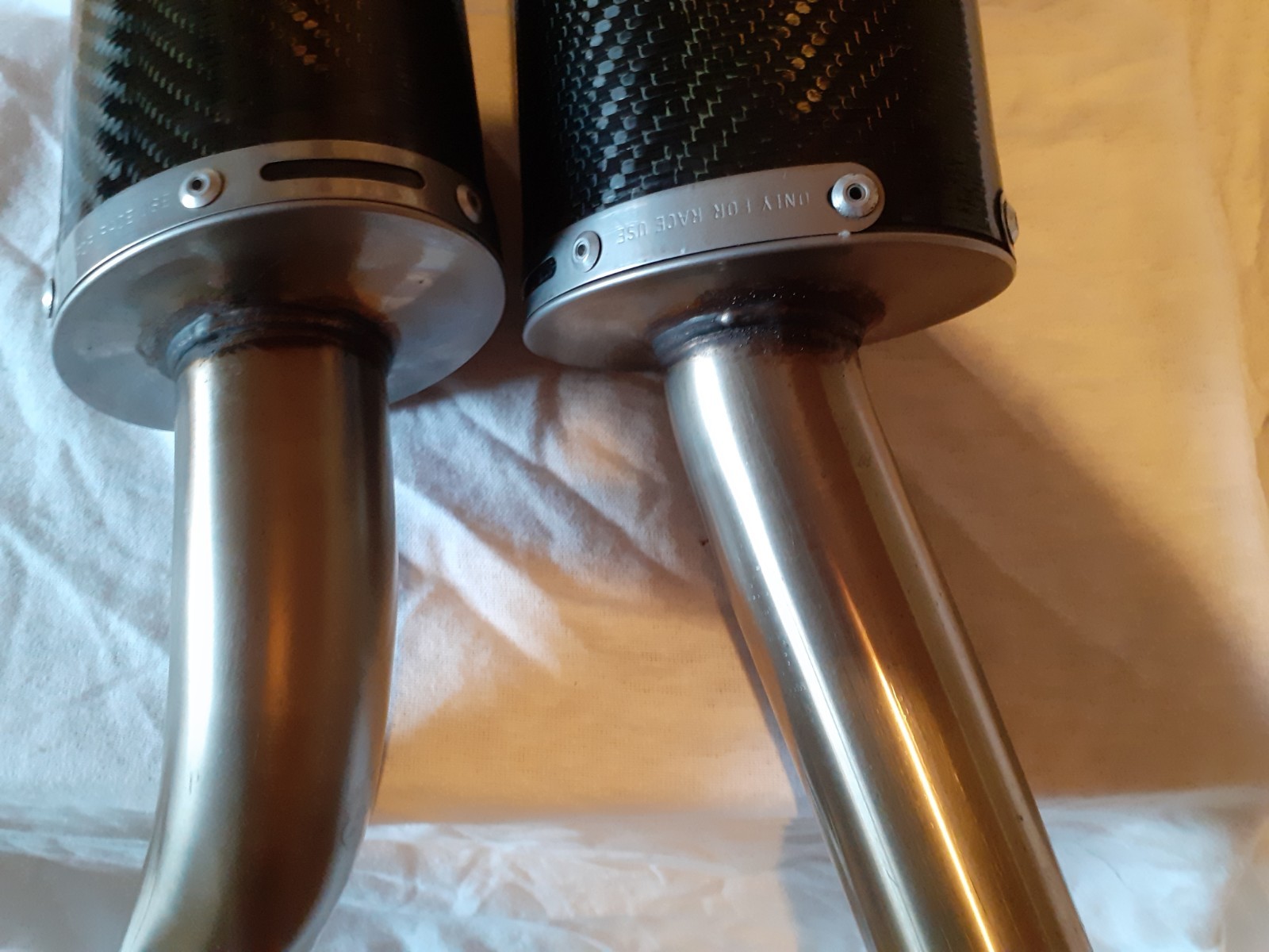 Ducati Performance 748 916 996 998 Termignoni Racing Carbon Exhausts 96103402B