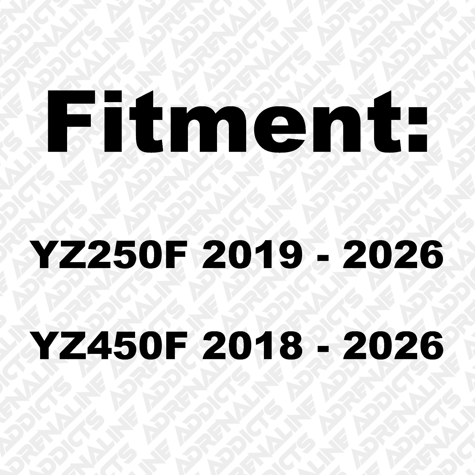 19 – 2025 YZ250F / 18 – 2025 YZ450F Yamaha Rubberized Frame Protector Grip Tape