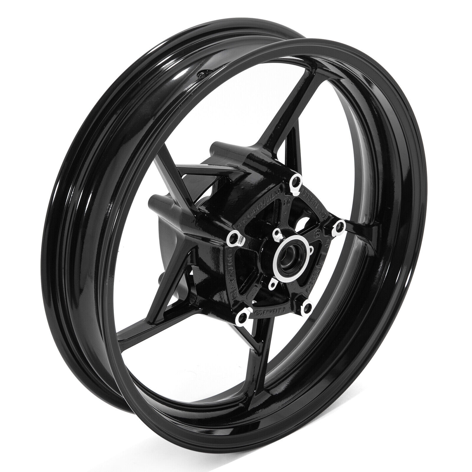 Ninja 650 17×3.5″ Tubeless Front Wheel Gloss Black for Kawasaki Z650 Z 900 17-23