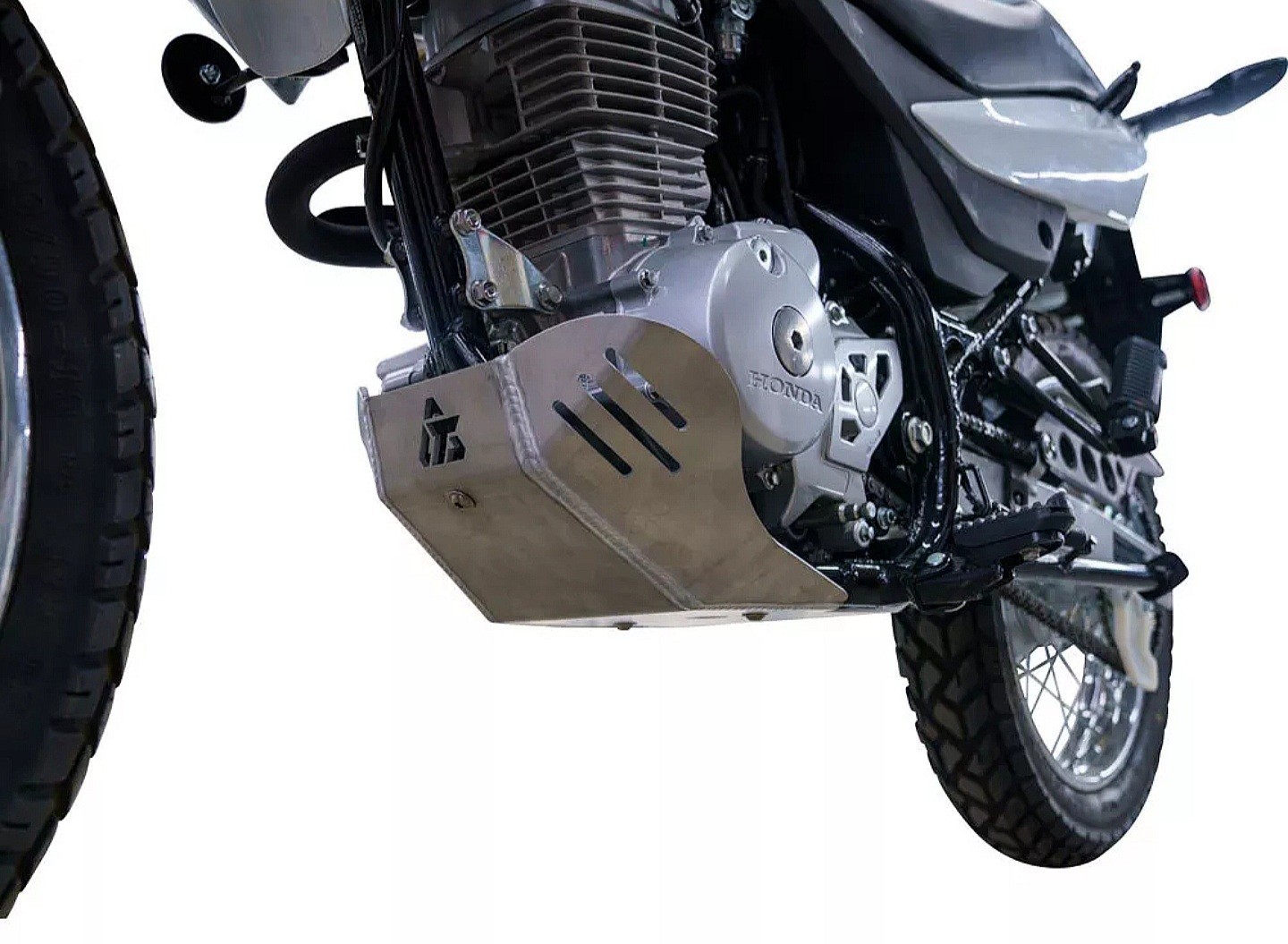 Tusk Aluminum Skid Plate For Honda XR150L 2023-2025 With Hardware