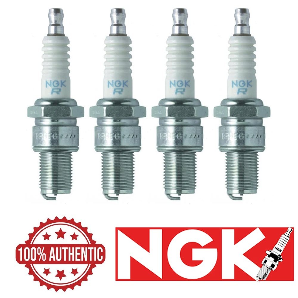 BR8EG NGK OEM Racing Spark Plugs 3130 4 pcs Set Kit For SUZUKI YAMAHA HUSQVARNA