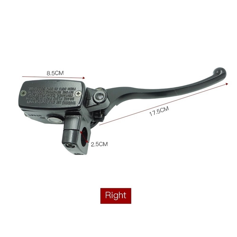 1″ Left Motorcycle ATV Handlebar Hydraulic Brake Master Cylinder Lever (25MM)