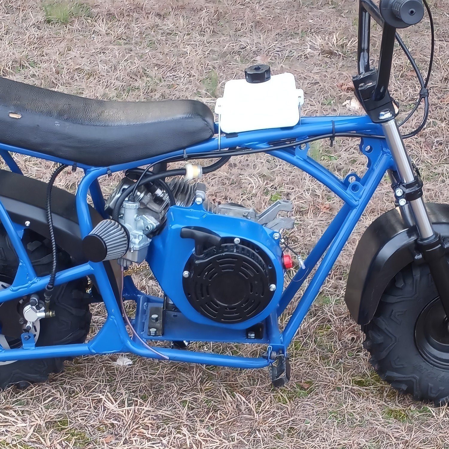 Gas Fuel Petrol Tank With Cap For 49cc 47cc ATV Quad Pocket Bike Pit Dirt Bike