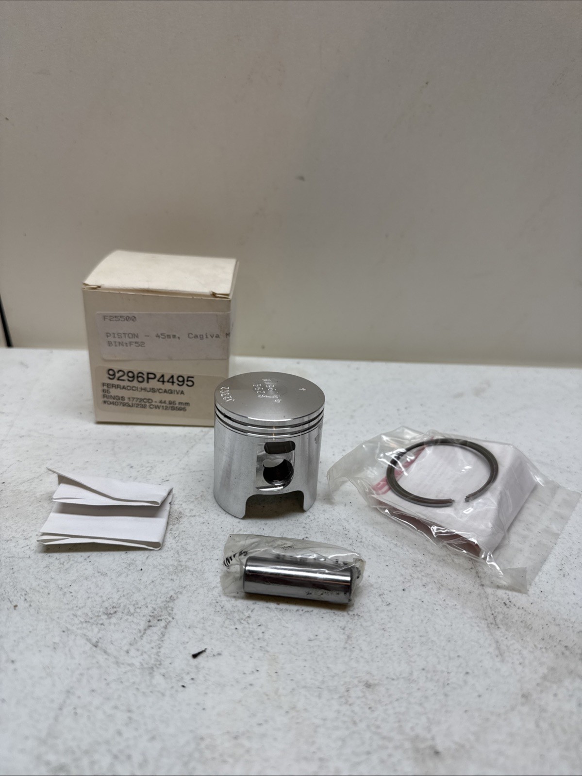 Husky Boy Malaguiti LEM 50 Franco Morini S6C Wiseco Piston 45mm 60cc Big Bore