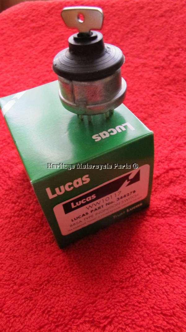 LUCAS 88SA IGNITION SWITCH + key BSA Triumph AMC Norton Atlas G15C N15CS 1962-8
