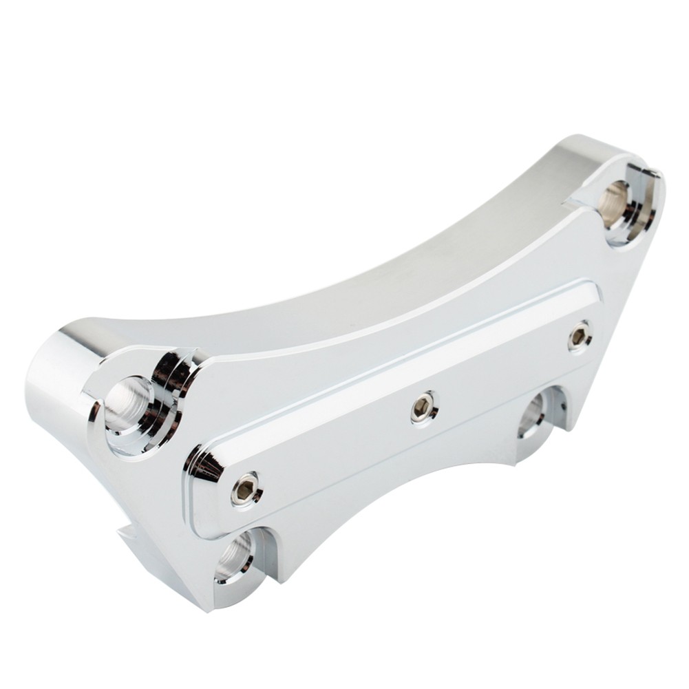 1″ 25mm Handlebar Risers Top Clamp For Harley Touring Models 1997-2019 Chrome
