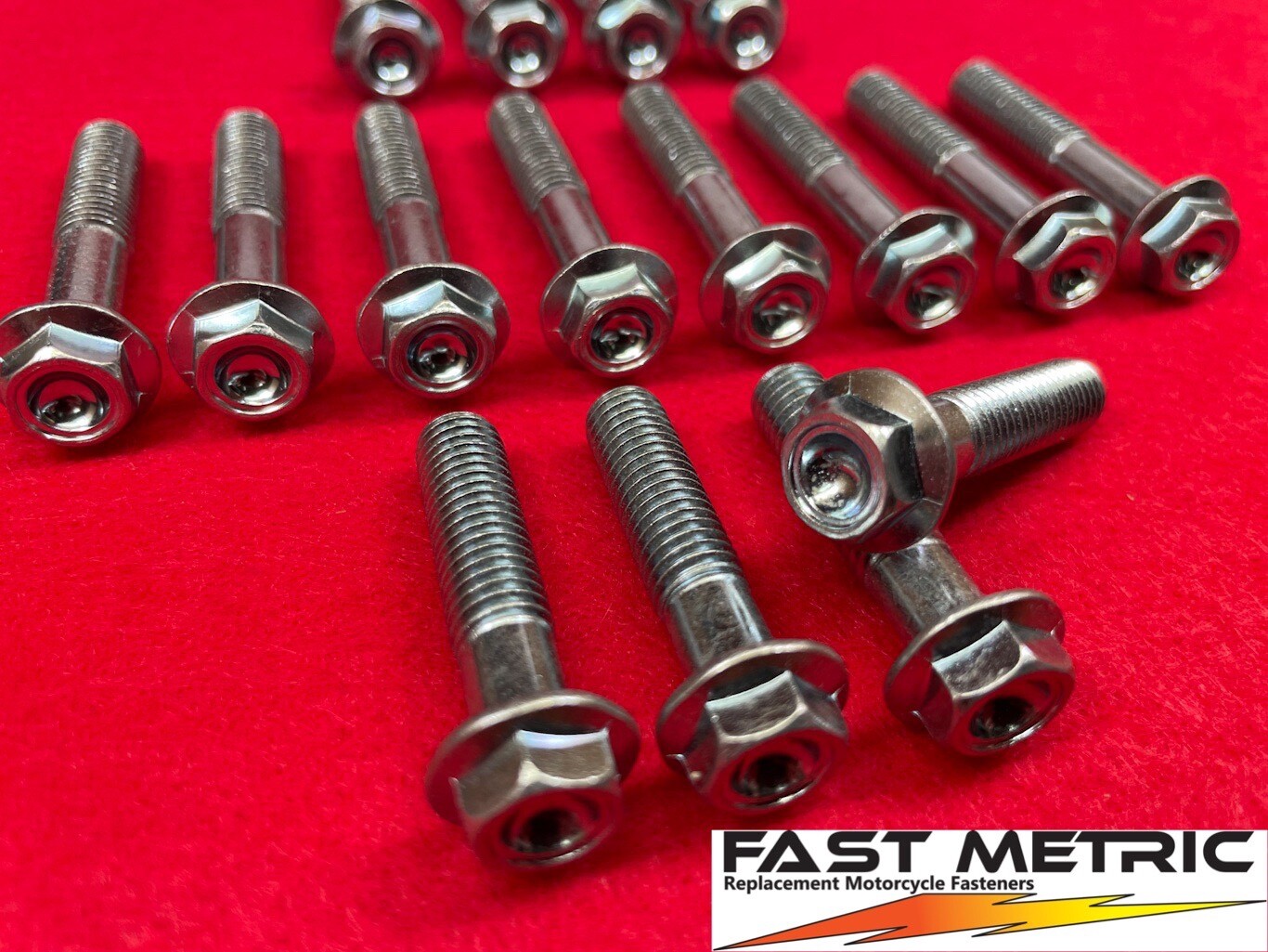 Honda CR125R Front End Fork Clamp, Handle Bar, Axle Clamp Bolt Kit