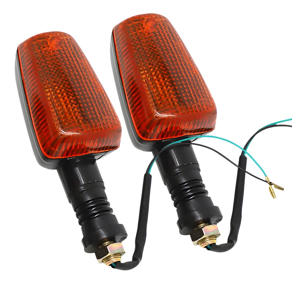 For Yamaha TW200 XT225 XT250 Turn Signal Light Lamp Pair Front/Rear Indicator 4x