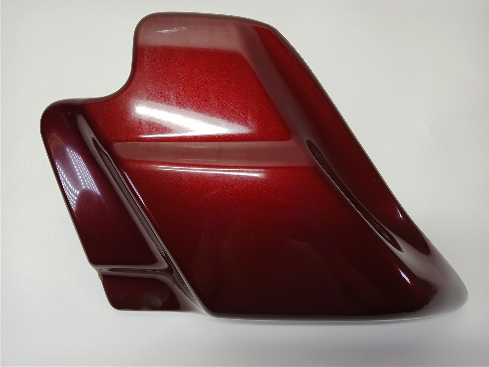 Harley-Davidson 2002 FLHR Road King Left Side Cover Luxury Rich Red