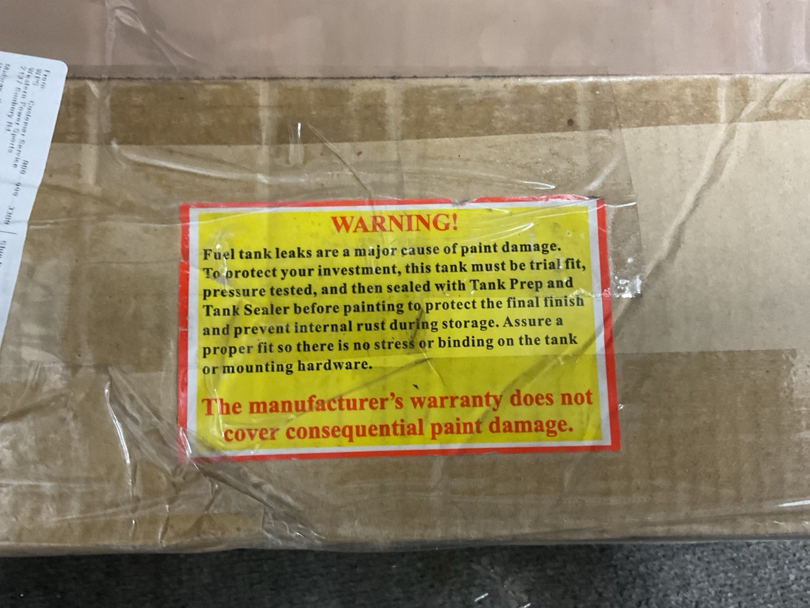 Hard Drive Legacy LYNK Custom Gas Tank Raw Metal 0701-0763 3.2 Gallon Single