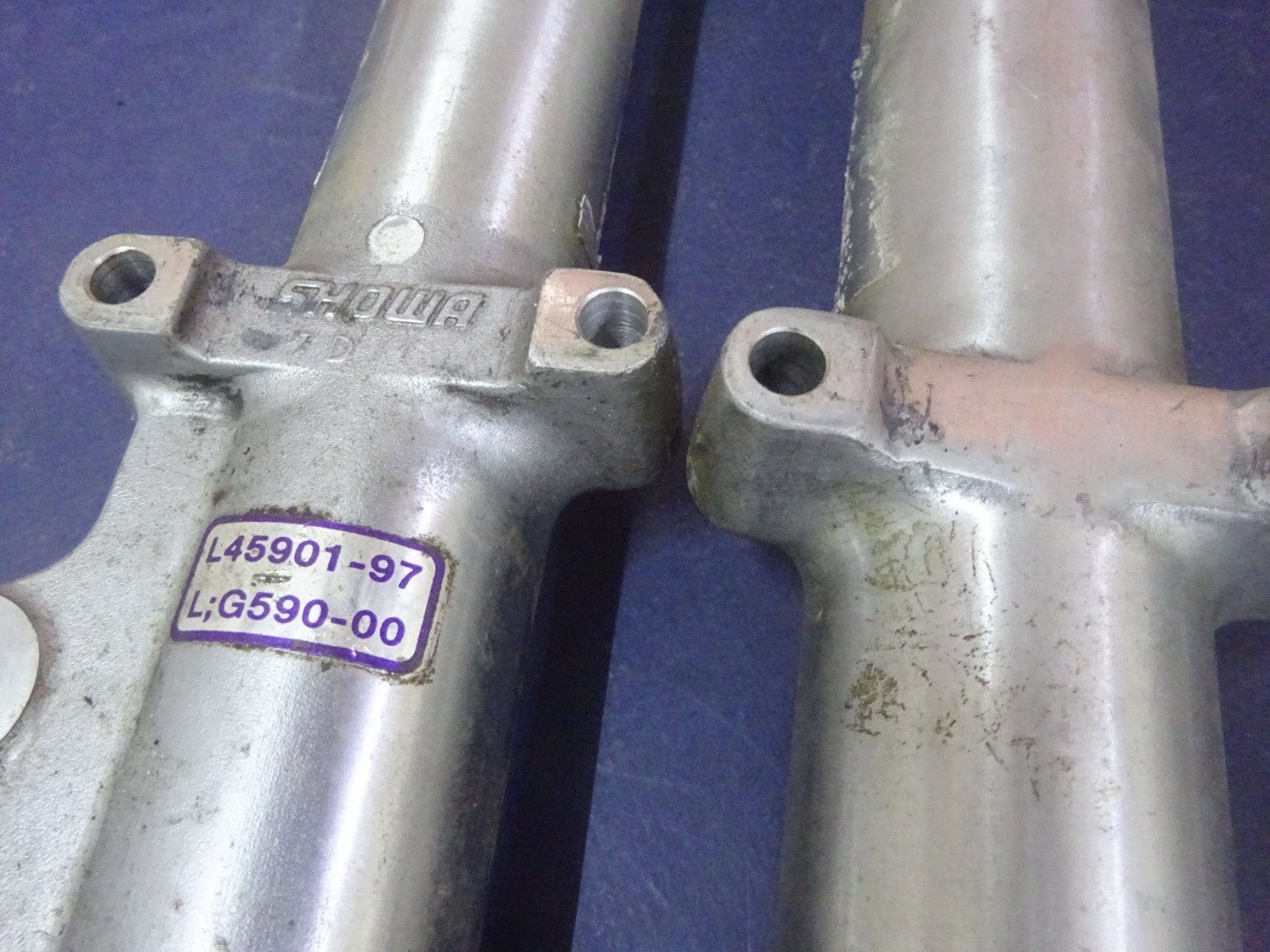 Harley Davidson FX XL CHOICE OF Used OEM PAIR of PLAIN 84-L BRAKE SIDE FORK LEGS