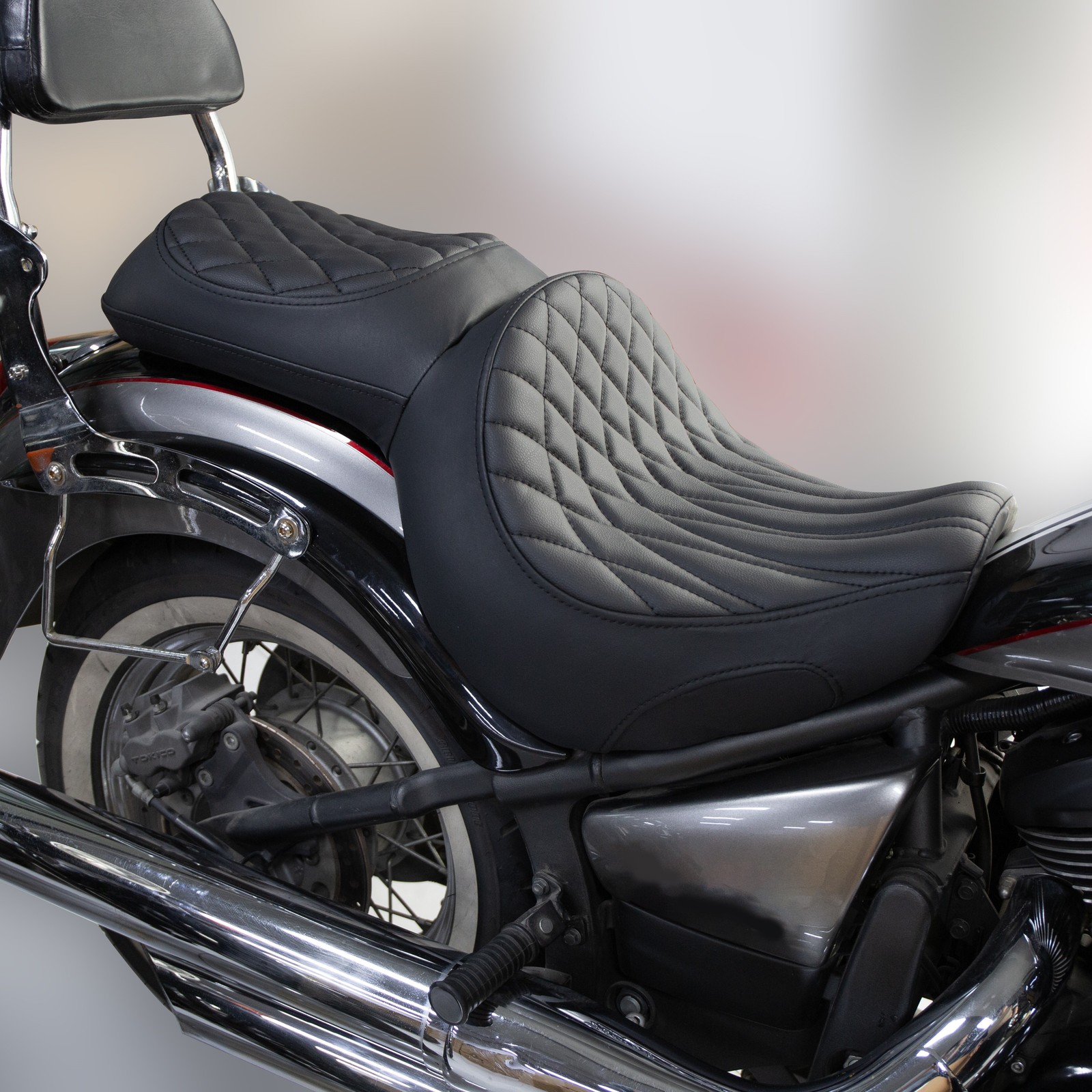 Comfortable Seat Gel Cushion For Kawasaki Vulcan 900 Custom 2007-2023 2024 2025