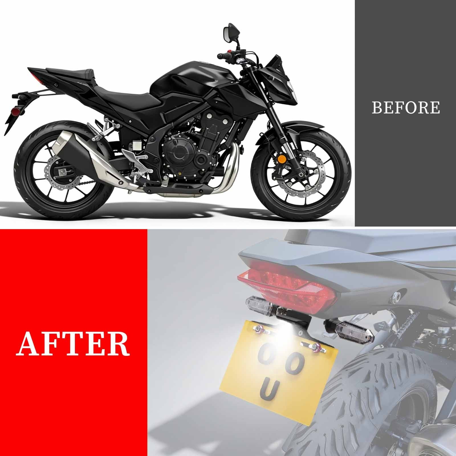 PLUG&PLAY Fender Eliminator For 2023-2026 2025 Honda CB750 Hornet Tail Tidy