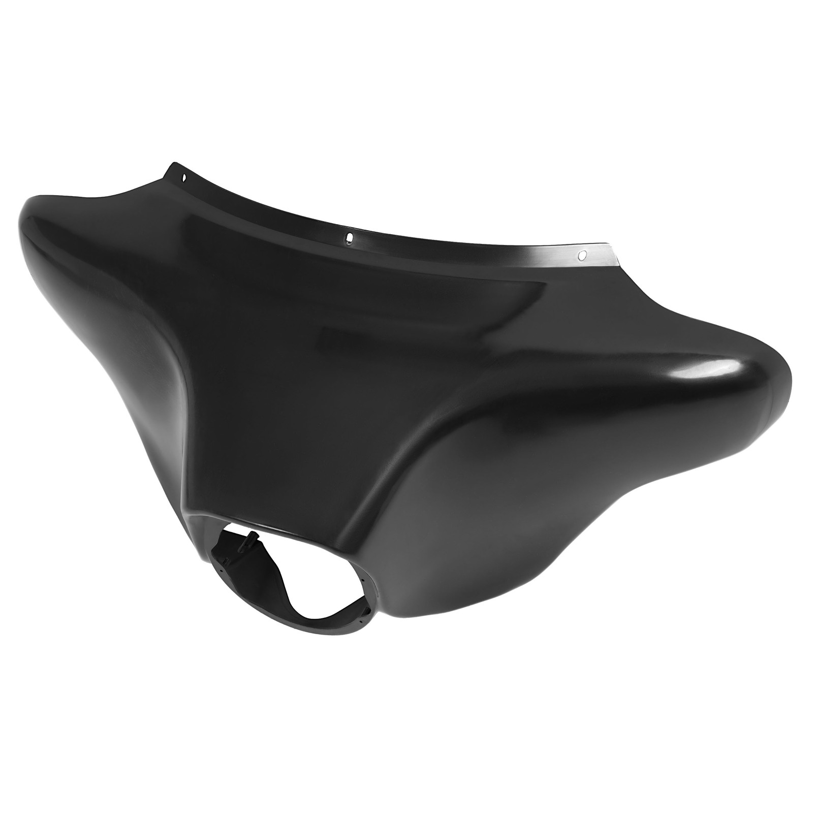 Vivid Black Front Batwing Outer Fairing Fit For 96-13 Harley Touring FLHT FLHX