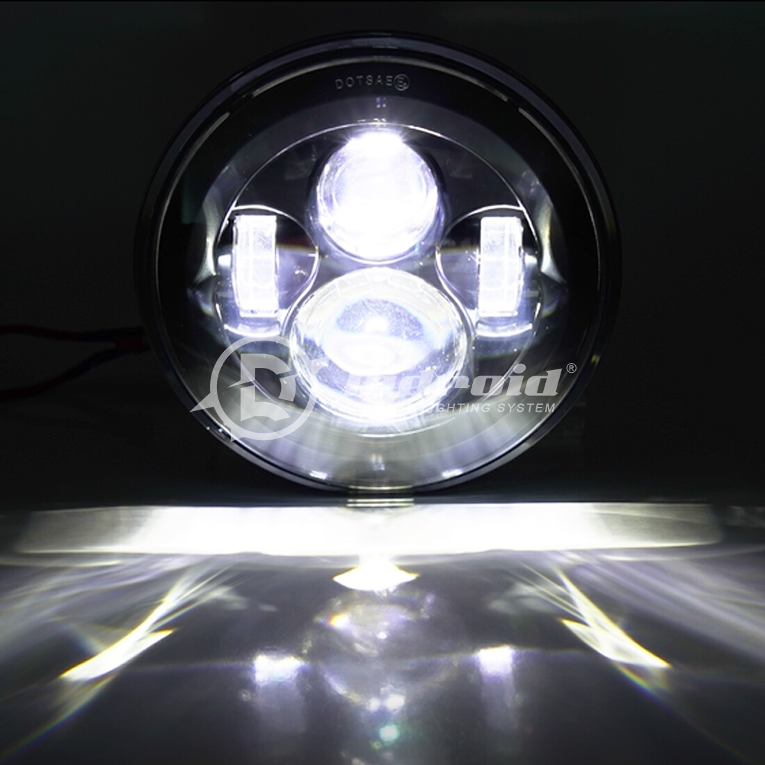7″ inch Projector LED Hi/Lo Headlight for Harley Street Glide Special FLHXS FLHX